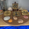 Coaster Black\Gold Nautical
