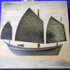 Coaster Black\Gold Nautical - Image 3