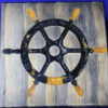 Coaster Black\Gold Nautical - Image 5